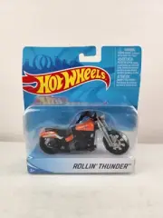 Hot Wheels Rollin' Thunder Motorcycle 2019 1:18 Scale New