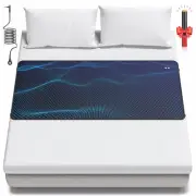 Grounding Mat for Bed, Grounding Sheets Earth Connected Grounded Pad for Slee...