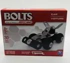 BOLTS by, Meccano - BLACK CAR Metal Model Building Kit - NIB