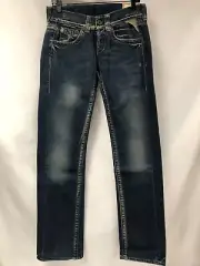 Jeans Woman Replay Ref WV470 100% Cotton Size W28 Blue Color New