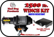 2500lb Mad Dog Steel Winch/Mount Kit for 2021-2024 Can-Am Commander 700 / 1000