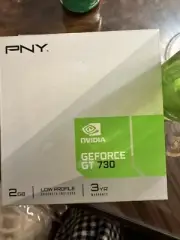 PNY GeForce Graphics Card GT 730 2GB Single Fan Graphics Card PCIE
