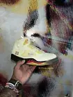 Size 7.5 - Jordan 5 SP x Off-White Mid Sail