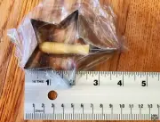 Vintage Wood Handle Egg Mold Pancake Fried Egg Cookie Cutter Stainless Steel NOS
