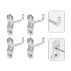 10pcs Heavy Duty Garage Tool Storage Hook Wall Mount Garden Tool Hook Organizer