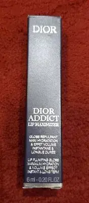 DIOR ADDICT LIP MAXIMIZER PLUMPING GLOSS 001-PINK (0.20OZ/6ML) NEW IN BOX