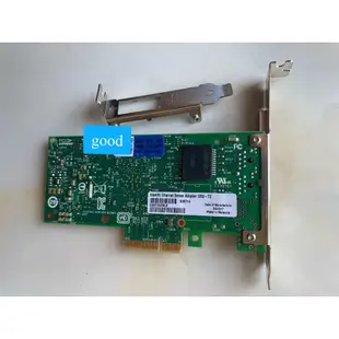 【現貨免運】intel i350t2V2 I350AM4晶片 雙口千兆網卡 PCI-E X4 電口服務器網卡 原裝網卡