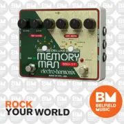 Electro-Harmonix EHX Deluxe Memory Man with Tap Tempo 550 Delay Effect Pedal FX