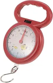 PLAFOPE Manual Luggage Scale Food Scale for Home Vegetable Suitcase Outdoor Use Random Color