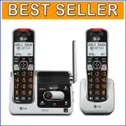 2-Handset Cordless Phone with Advanced Call Blocking & Digital Answering Machine