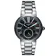 DAVOSA Calypso 小秒針時尚腕錶-黑/35mm