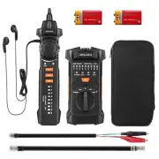 Wire Tracker,Multifunctional Rj11 Rj45 Network Cable Tester Wire Tracer Toner...