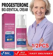 REDUCED!1/2PCS Progesterone Cream (Bioidentical) for Menopause Relief 3000 mg