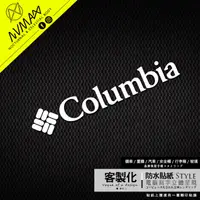 在飛比找蝦皮購物優惠-客製化【COLUMBIA 哥倫比亞戶外 露營 造型圖樣車貼】