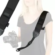 DSLR Camera Shoulder Strap Sling with Accessory Pockets & Underarm Support