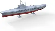 LFC2000609S 1/2000 Military Model Kit Britain Indomitable Aircraft Carriers