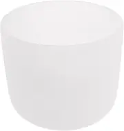 Crystal Singing Bowl C Note E Note for Frosted 7 Inch C Note white