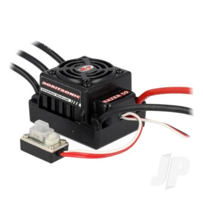 Robitronic Razer ten Brushless ESC 50A 2-3S LiPo or 6-9 cell NiMH for 1/10 RC Ca