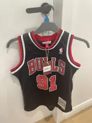 Mitchell & Ness Youth Swingman Jersey Chicago Bulls Dennis Rodman Alt 97/98 - M