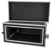 CaseToGo 4RU 19" amplifier shock proof rack case flightcase