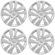 15" 10 Spoke Steel Clip Silver Wheel Cover Hubcaps for 2013-20 Nissan NV200 S/SV