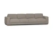 LEONE FABRIC 4 Seater Sofa
