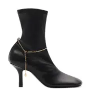 Burberry Square Toe Slinky Legging Boots 36,37.5,37,38.5,38,39.5,39,40,41 black