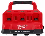 Milwaukee M18PC6 - 18V 6 Bay Packout Rapid Charger