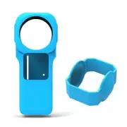 Full Protection Silicone Cover Case w/ Lens Cap For Insta360 One RS 1-Inch Cam