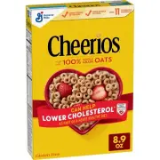 Cheerios Heart Healthy Cereal with Whole Grain Oats, 8.9 OZ General Mills