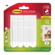 NEW 3M Command Picture Hanging Strips 16 Pack By Spotlight