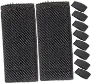 MOTHNUR Elastic Twill Keepers 10pcs Retainer Band for Backpack Straps Strap Cord Storage Organizer