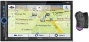 FARENHEIT CAR 2-DIN 7" LCD MONITOR GPS NAVIGATION DVD CD STEREO BLUETOOTH REMOTE