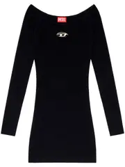 [Diesel] Diesel-Abito Corto M-Vera A Coste-Donna S