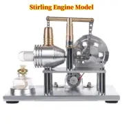 Stirling Engine Model Science Educational Toys Gift Tools with Alcohol Burner b