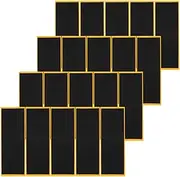 HEALSOPTHY 20Pcs Grip Tape Adhesive Foam Stickers for Mini Skateboards Non Slip Design for Adults Finger Accessory