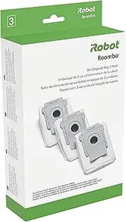 [iRobot] Roomba Authentic Replacement Parts - Clean Base Automatic Dirt Disposal Bags, 3-Pack for up to 6 Months of Hassle-Free Cleaning, Compatible with All Clean Base Models