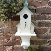 Bird Houses for Outside Wood Creative Nesting Box for Farmhouse Garden Yard