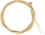 Vaguelly 1 Set Bass Strings Guitar Accessory Ukulele Music Steel Wire Microphone Microphone Accessories Bass Parts Bass Accessories Bass Accessory Brass Carbon Steel Replace