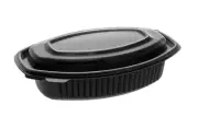 Pactiv YCN86516 16 oz. Microwavable Oval Container & Lid Combo (252/cs)
