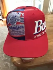 Vintage 1994 Budweiser BUD King Of Beers SnapBack Cap