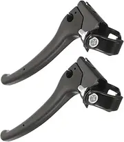 2Pcs Wheelchair Brake Handles Lightweight and Sleek Brake Levers for Easy Installation Design for Wheelchairs Enhances Safety and Control Wheelchair