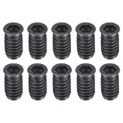 10Pcs Threaded Inserts, M10-1.5x30 Nut Threaded Insert for Wood Working Tools