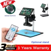 HAYEAR HY-2070 26MP USB Microscope Camera with 7" LCD Stand 150X C-mount Lens