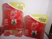GLADE PLUGINS SCENTED OIL AIR FRESHENER FROSTED BERRY KISS X3 BRAND NEW