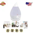 White Ultrasonic Cool Mist Humidifier - 1 Gallon, Auto Shut-Off, for Baby & Home