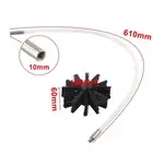 Fireplace Tool Kit + 2 Rods-Chimney Sweeping Cleaner Brush Flue Cleaning System