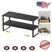 Adjustable Spice Rack - 2 Large Expandable Organizers for Tidy Spaces
