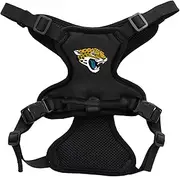 Littlearth Unisex-Adult NFL Jacksonville Jaguars Front Clip Pet Harness, Team Color, Medium
