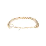 [Jacquemus] Jacquemus-La Gourmette Bracelet In Golden-Tone-Donna OS OS